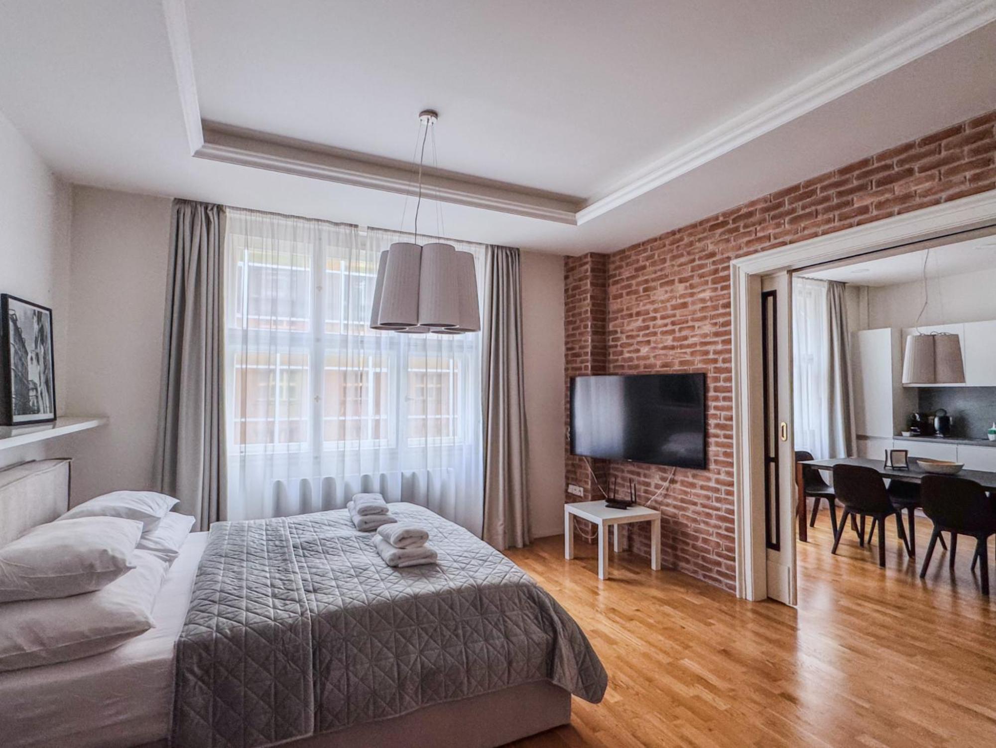 Unique Old Town Apartments At Palace Dlouha Prague Extérieur photo